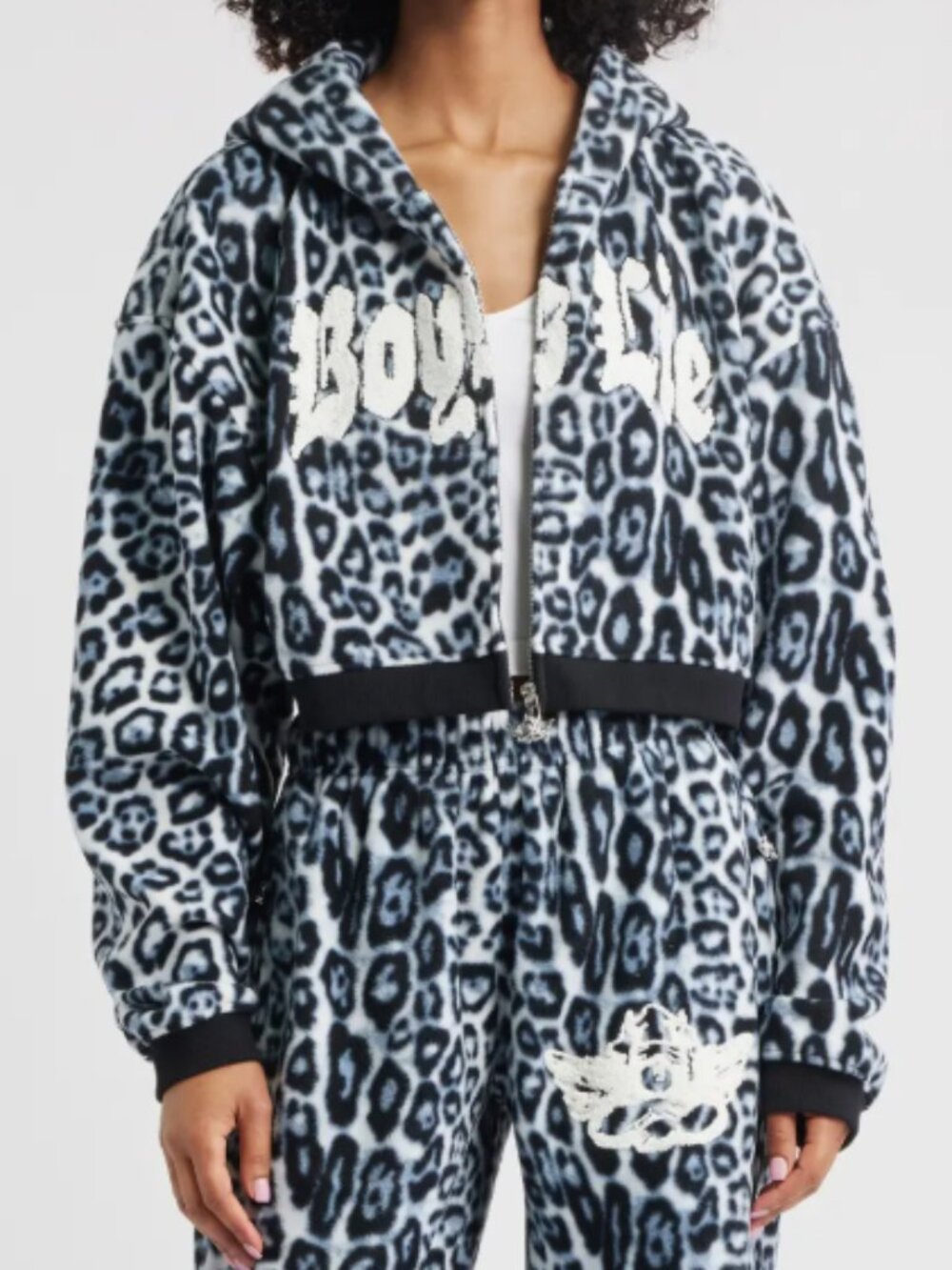 NWT Boys Lie Once a Cheetah Alex Zip